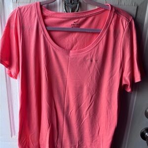 Nike Women's Bright Pink Short Sleeve Tee